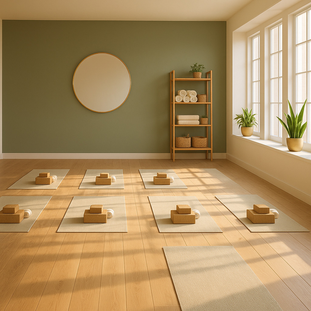 SeelenRuhe Yoga Studio Innenraum